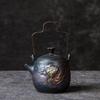 240ml Retro Ceramic Teapot with Handle Japanese Style Kung Fu Tea Set