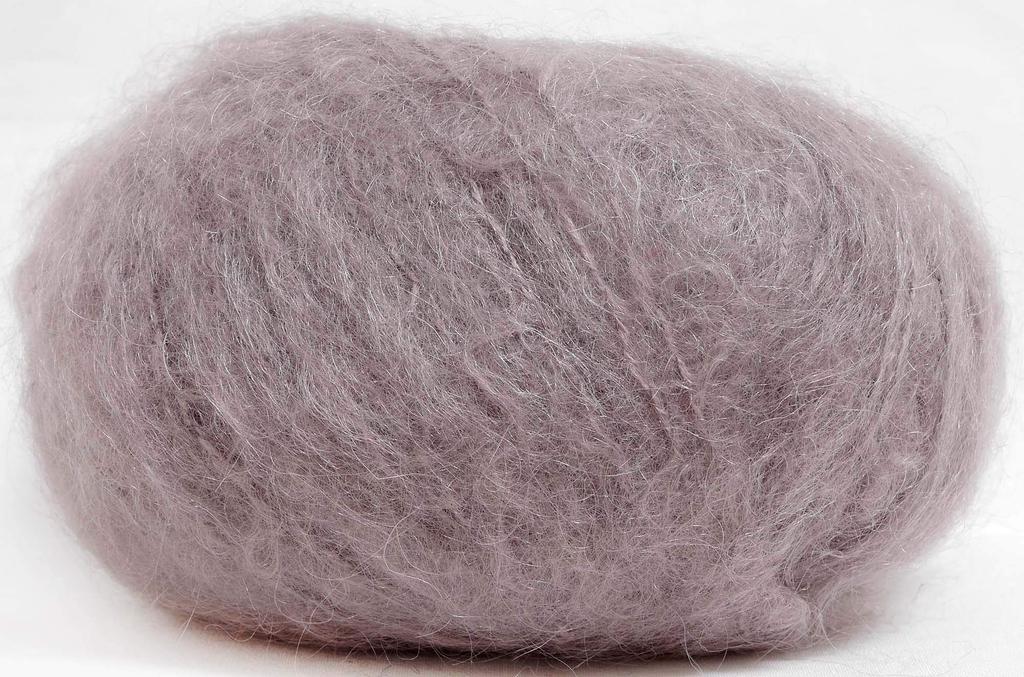 Puppy Yurika Mohair Medium Pack of 203 Yarn, Weight, Col. 311, Purple, 40g, Approx. 102m, 10,