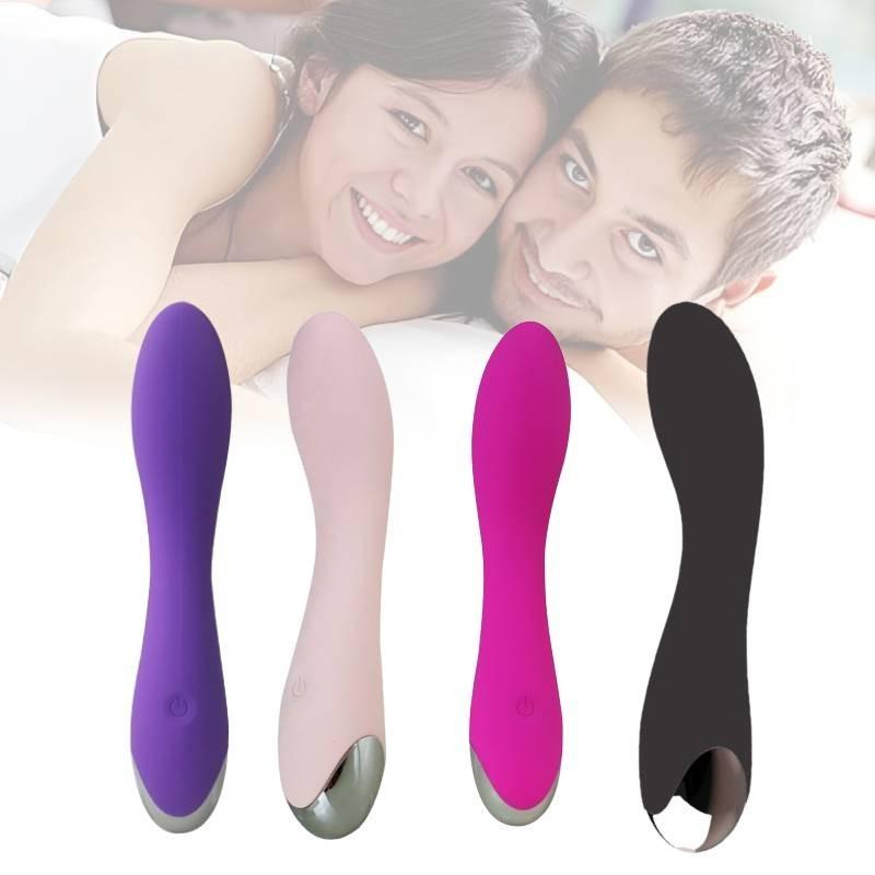 Fingerprint Vibration Massager For Women 20 Modes Silicone Quiet Adult Toy
