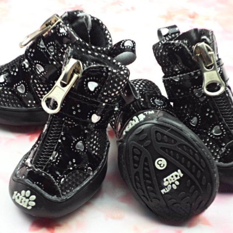 Дышащая обувь с золотой сеткой, обувь для собак, обувь для щенков, плюшевых мишек, обувь для собак с нескользящей подошвой, обувь для маленьких собак, сапоги для собак