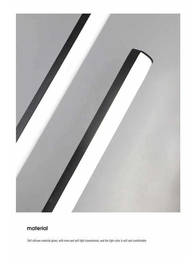 Minimalist Long Strip Light for TV Background, Bedroom, or Staircase Decor