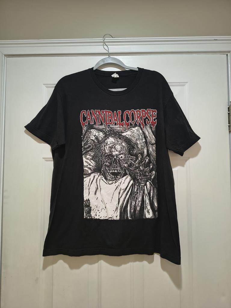 Cannibal corpse Мужская футболка с принтом Размер Large Унисекс Футболка