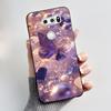 For LG V30 Case H930 H931 LGV30 V30 Plus V30S V35 ThinQ LM-V350 Soft Cover Luxury Fashion Flower Butterfly Black Silicone Casing