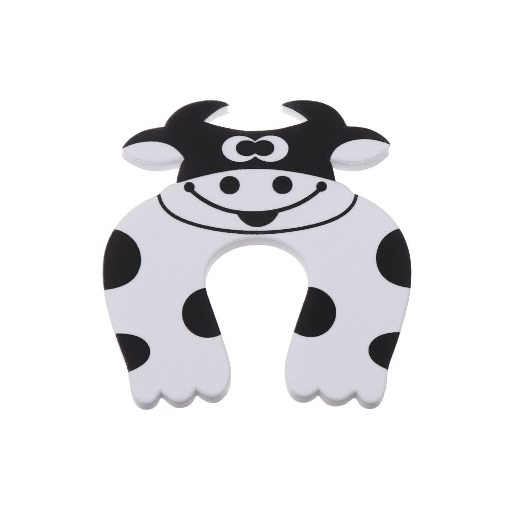 Kitchen Bedroom Soft Kids Cartoon Animal Door Clip Guard Door Stopper Baby Safety Finger Protector