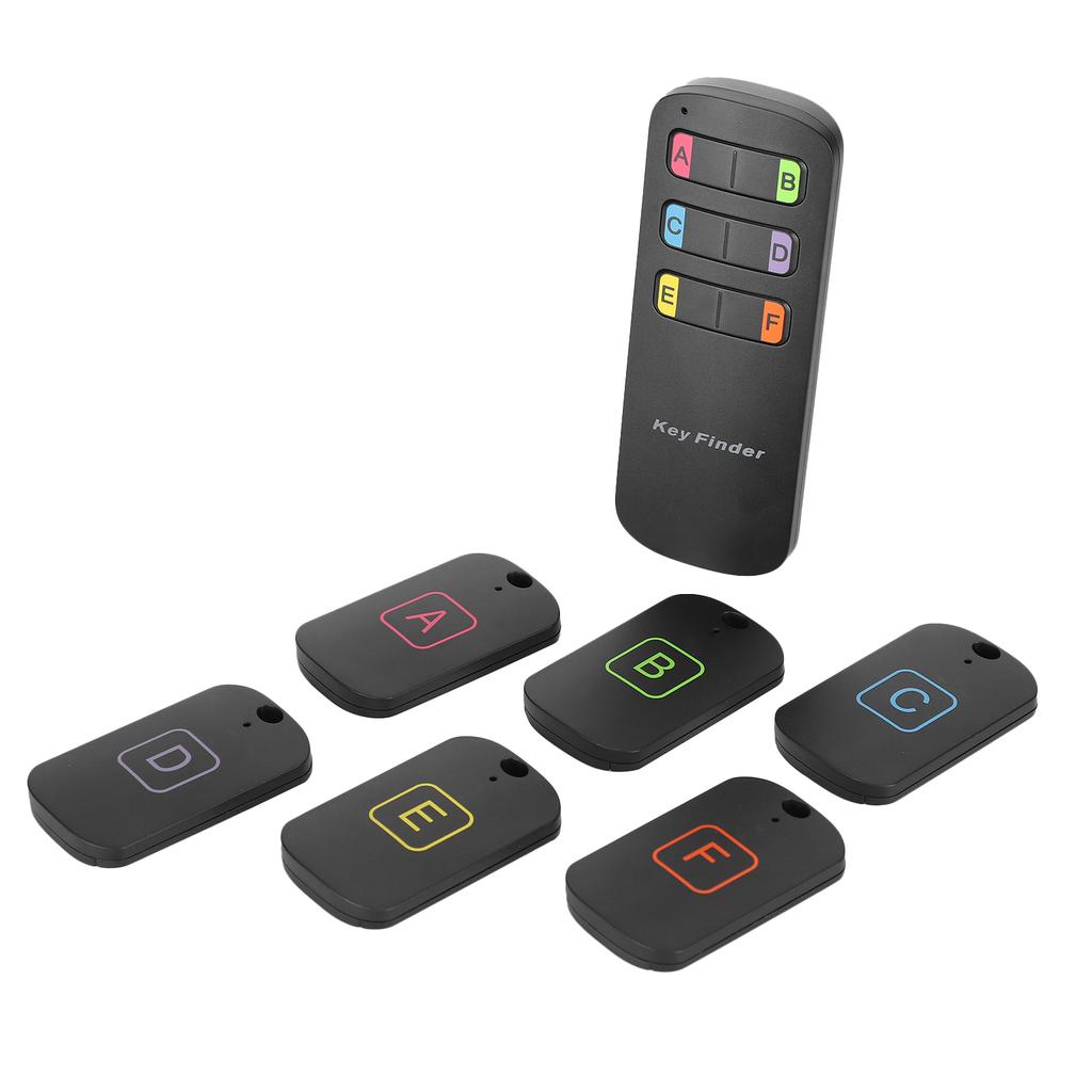Беспроводной искатель ключей AntiLost с дистанционным звуковым сигналом и напоминанием с 6 приемниками