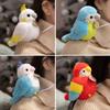 Симуляция Птицы Застежка на Запястье Подвеска для Сумки Стоящие Плечевые Животные Детская Игрушка