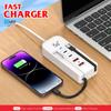 66 Вт Быстрое Зарядное Устройство с Несколькими Портами USB Type-C PD для Телефона iPhone Samsung Xiaomi Quick Charge EU US Штекер Настенное Зарядное Устройство
