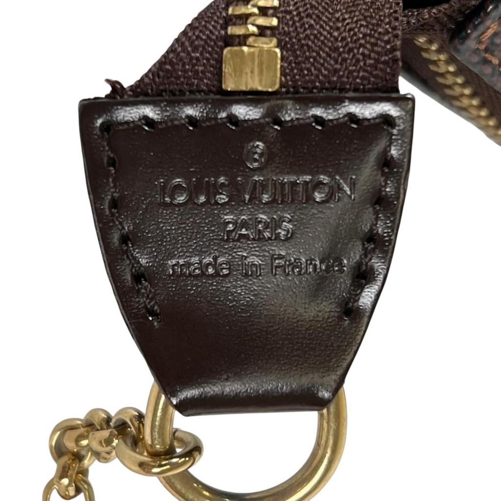 LOUIS VUITTON Eva N55213 Pouch Brown Women used