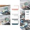 Versatile Telescopic Sink Rack Holder With Extendable Storage For Soap Sponge Towel