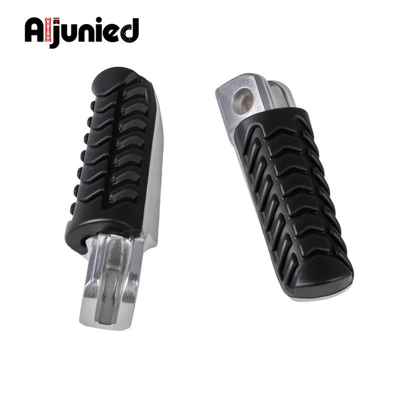 Aluminum Front Footpegs With Rubber Pads Kawasaki Z900 Z650 Ninja H2 SX Versys-X 300 Replacement