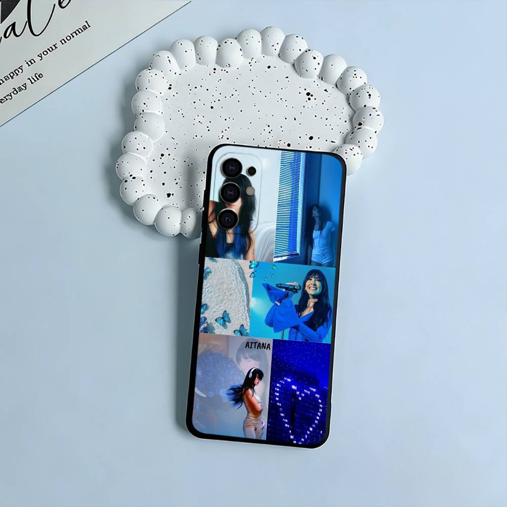 C- Cuarto Aitana Синий Черный Мягкий Силиконовый Чехол для Телефона для Samsung S25, S24, S21, S22, S23, S30, Ultra, S20, Plus, FE, Lite