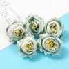 10 шт. 4,5 см искусственная головка цветка ретро DIY реалистичные декоративные поделки искусственная роза