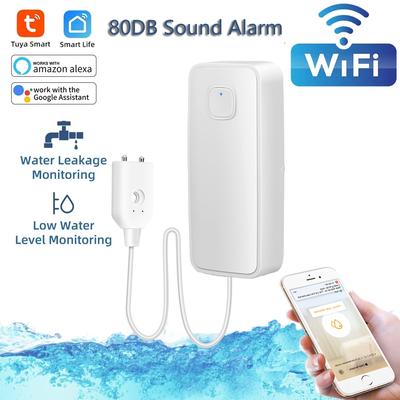 Tuya Smart Water Sensor WiFi Детектор утечки воды Сигнализация перелива уровня Умный дом Автоматизация Безопасность Защитная система