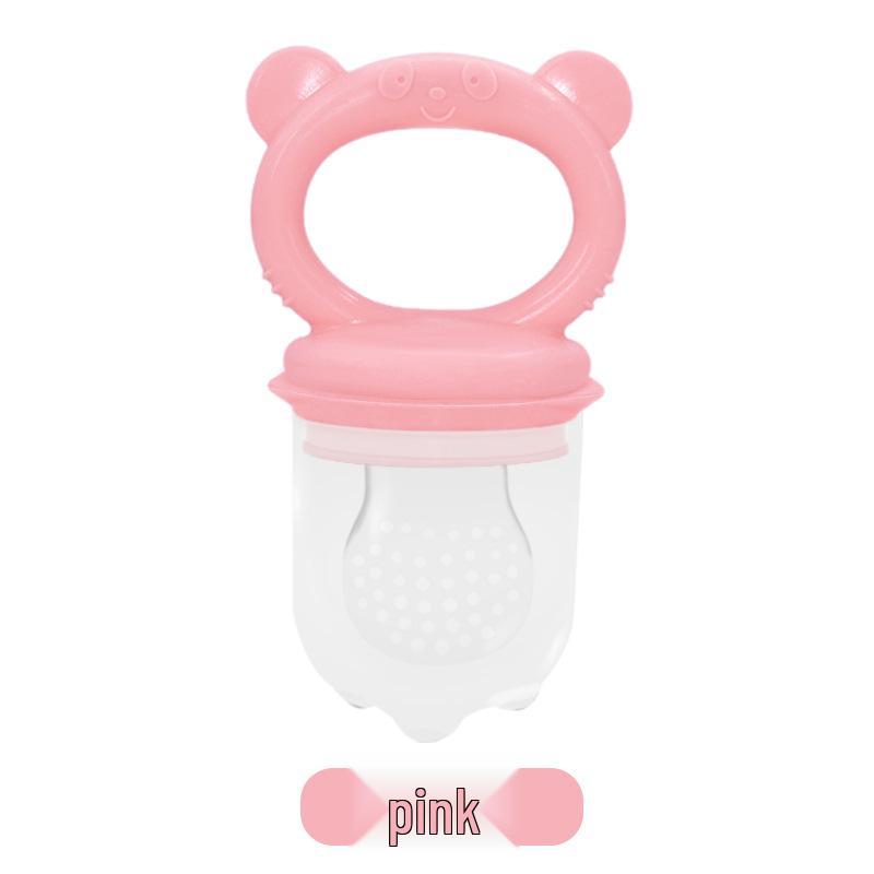 Bite Bite Силиконовый прорезыватель: Детский ниблер для фруктов и овощей - Супермягкая сетчатая соска