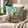 Cartoon Japanese Lucky Cat cute cushion cover Pillow Cover Decoration Room Home Sofa living Office Car Nordic Simplicity