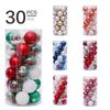 30pcs Christmas Balls Festival Supply Decorative Ornaments Home Decoration