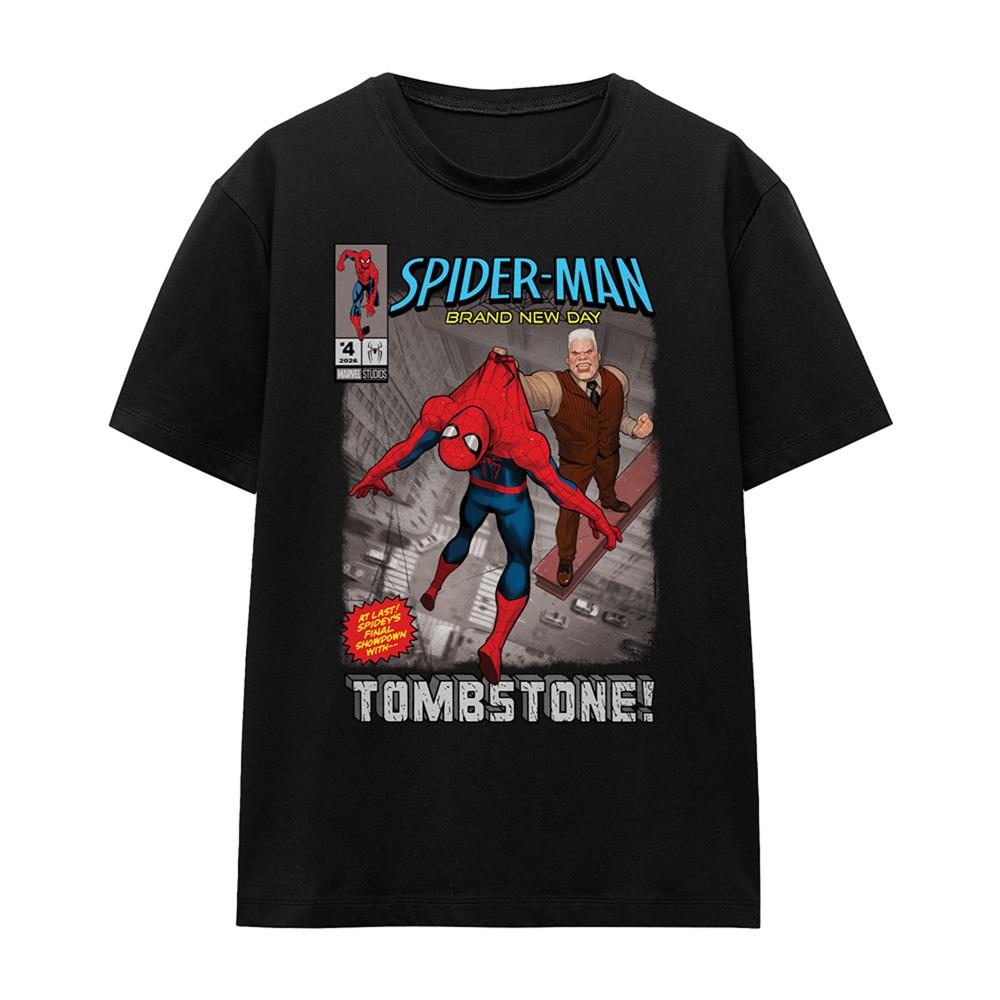 Spider-Man: Brand New Day Womens/Ladies Tombstone Cover T-Shirt