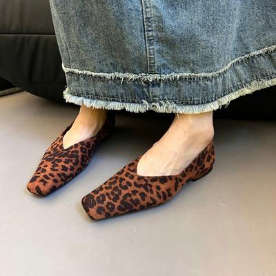 Женская обувь высокого качества, женские туфли на плоской подошве, повседневные туфли на плоской подошве для отдыха на открытом воздухе, женские туфли с квадратным носком и мягкой подошвой, легкие туфли для женщин