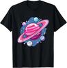 Rings Of Saturn Planet Space Astronomer Astronomy T-Shirt