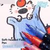 12/96 Цветов Двусторонние Маркеры-Ручки с Блестками Металлические Красочные Маркеры Набор Ручек для DIY Поделок, Открыток на День Рождения, Создания Плакатов, Альбомов