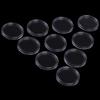 10Pcs 32Mm Plastic Round Applied Clear Cases Coin Storage Capsules Holder