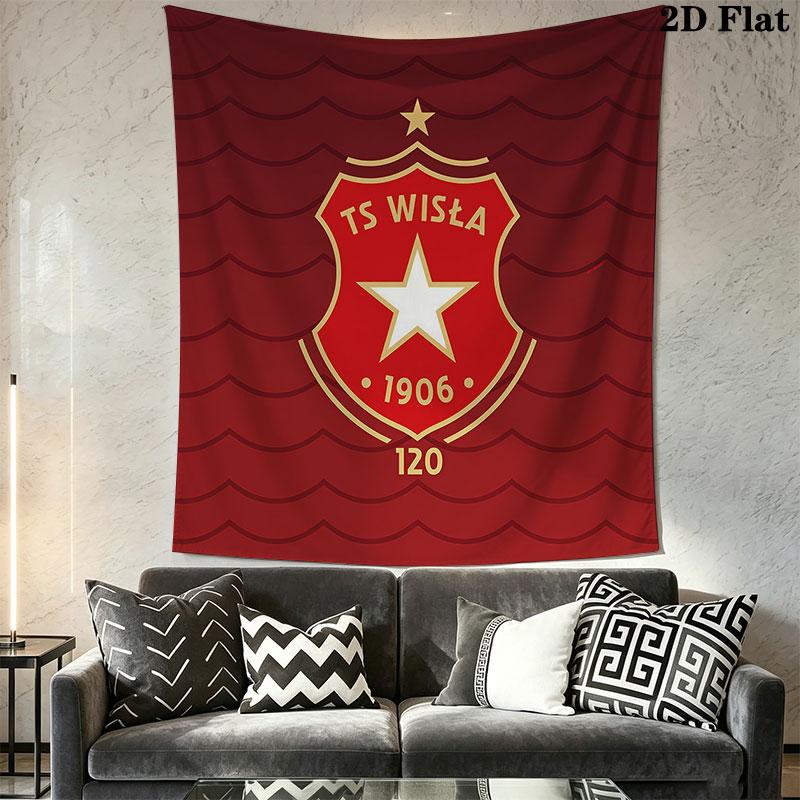 TS Wisła Wall Hanging Printed Fabric Blanket Decorative Tapestries for Bedroom Living Room Home Decor
