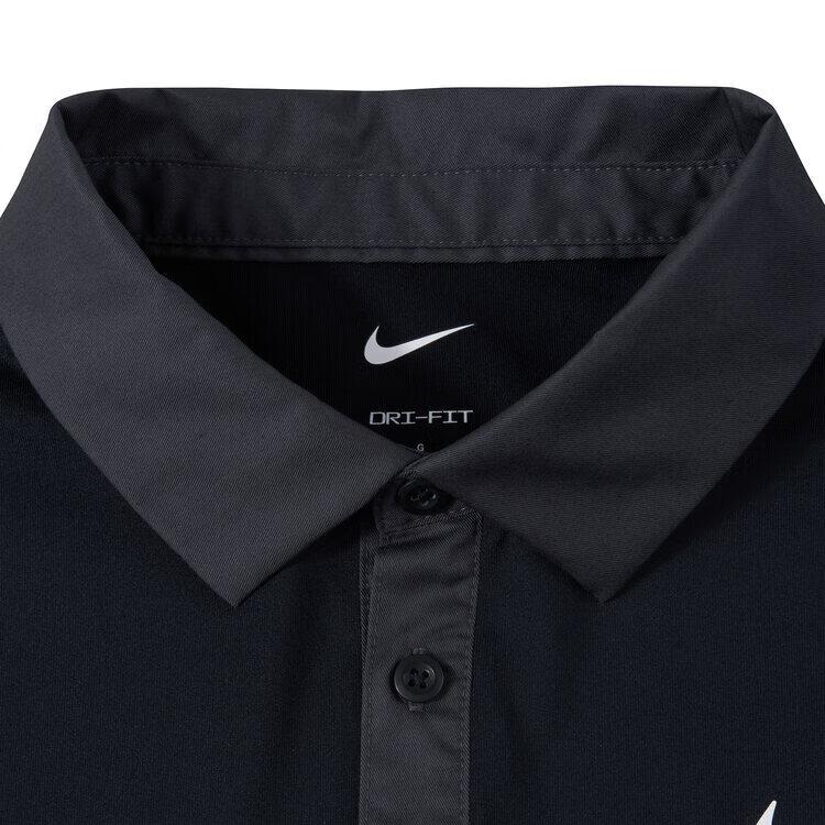 Nike Ss25 Df Tour Контрастный Удобный Модный Простой Поло с коротким рукавом Мужские топы FZ7502-010