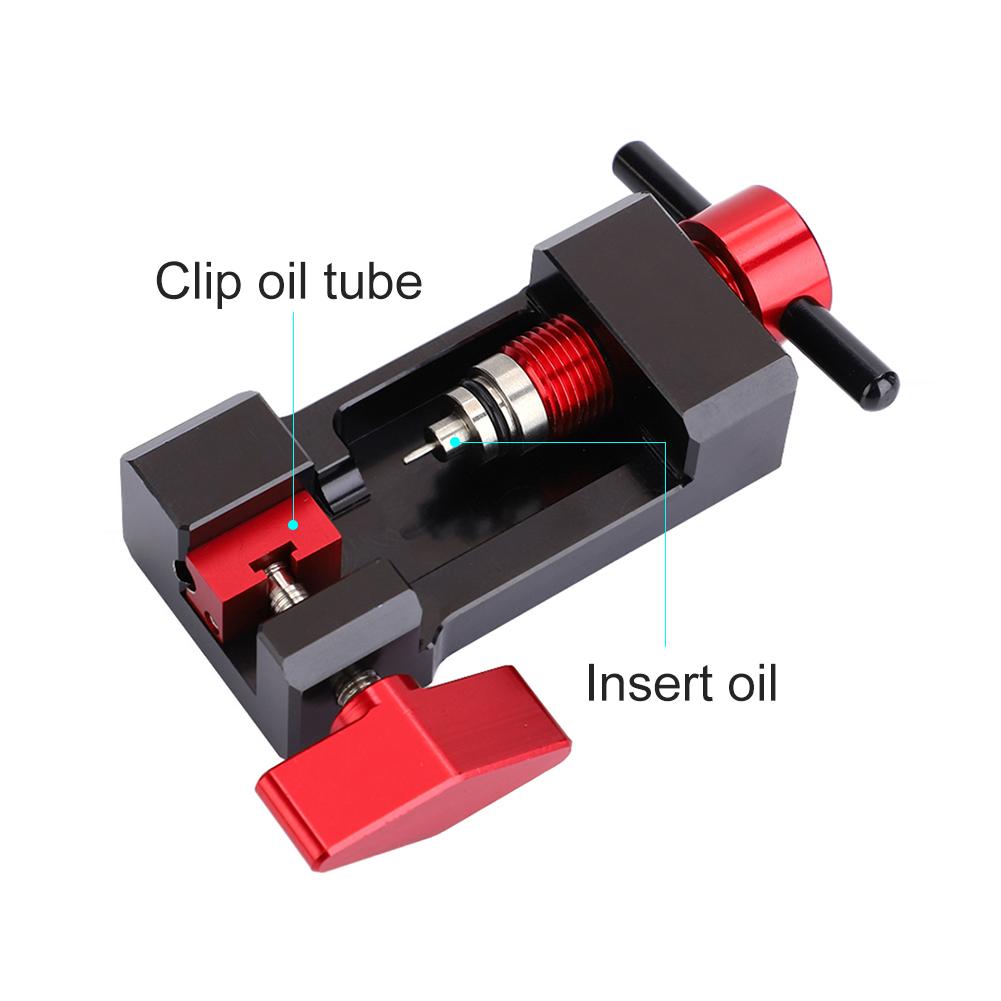 Bicycle Repair Tool Oil Bleed Pipeline Connector Head Bike Oiling Needle Inserting Aid Tackle