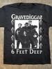 ВИНТАЖНАЯ HIP HOP черная футболка Gravediggaz с коротким рукавом Все размеры от S до 45XL JM707 Унисекс футболка