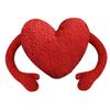 Red Heart Pillow Cartoon Plush Soft Comfortable Heart Shaped Pillow Toy Decoration for Living Room