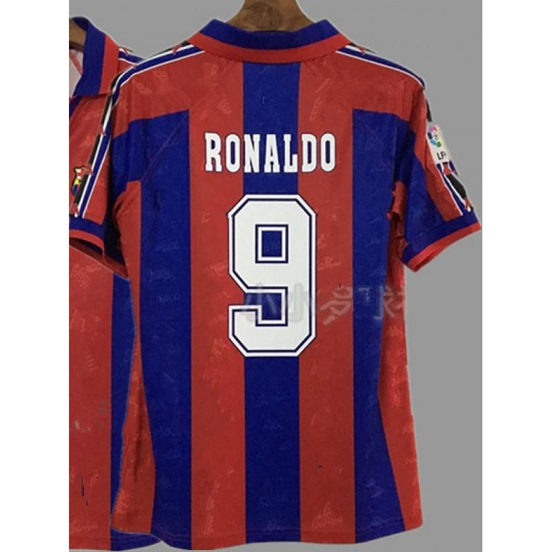 Retro Football Jerseys AC Milan Portugal Brazil National Team Soccer Vintage Shirts