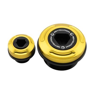 REVOLUTION Honda Common Service Hole Plug, заглушка для ГРМ двигателя HONDA CT125 Monkey GROM CB C125 DAX125, набор крышек для ГРМ. V2 CBR150-250 (Золото)