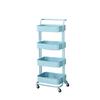 Laobaojia Mobile Storage Cart with Braking Wheels