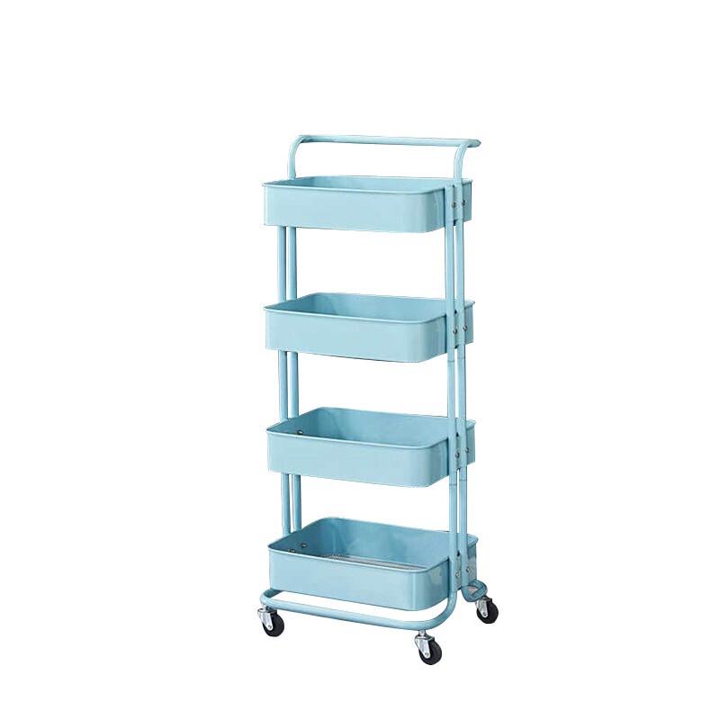 Laobaojia Mobile Storage Cart with Braking Wheels
