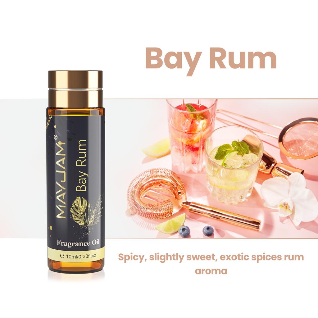 MAYJAM 10 мл/0,33 жидких унций Цветочные и фруктовые ароматические масла идеально подходят для изготовления мыльных свечей своими руками, диффузора для ароматерапии, ухода за кожей, массажа, ванны, релаксации