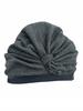 Turban Damski Ela 496 Czapka Ocieplana Sweterkowa Mięciutka Drapowana