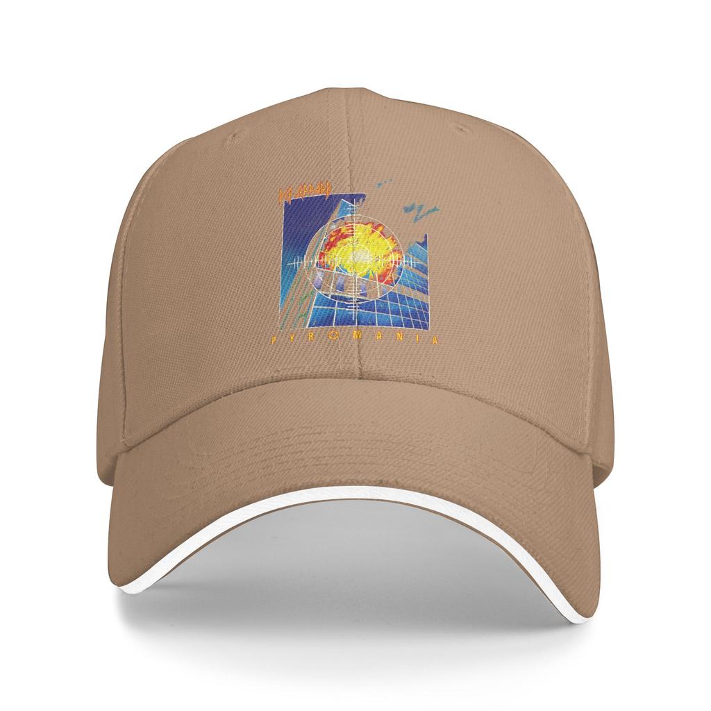 Summer Def Leppard Pyromania Baseball Cap  Outdoor Sports Casual Design Sun Trucker Hat Unisex Men Sunscreen Snapback Cap