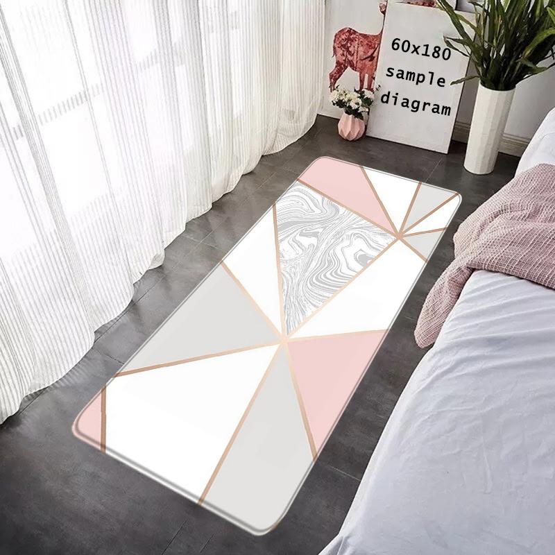 Door Mats Marble Pattern Interior Foot Rug Welcome Floor Mat for Entryway Soft Hallway Carpet Kitchen Rugs Fluffy Home Decor