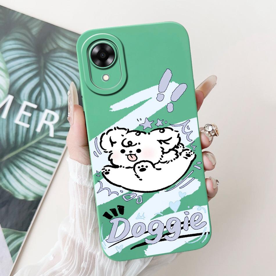 Для OPPO A17k A17 2024 Новый Милый Мультяшный Узор Мягкий Силиконовый Чехол Для Oppo A17 A 17 17k CPH2471 CPH2477 Защитные Чехлы Для Телефона