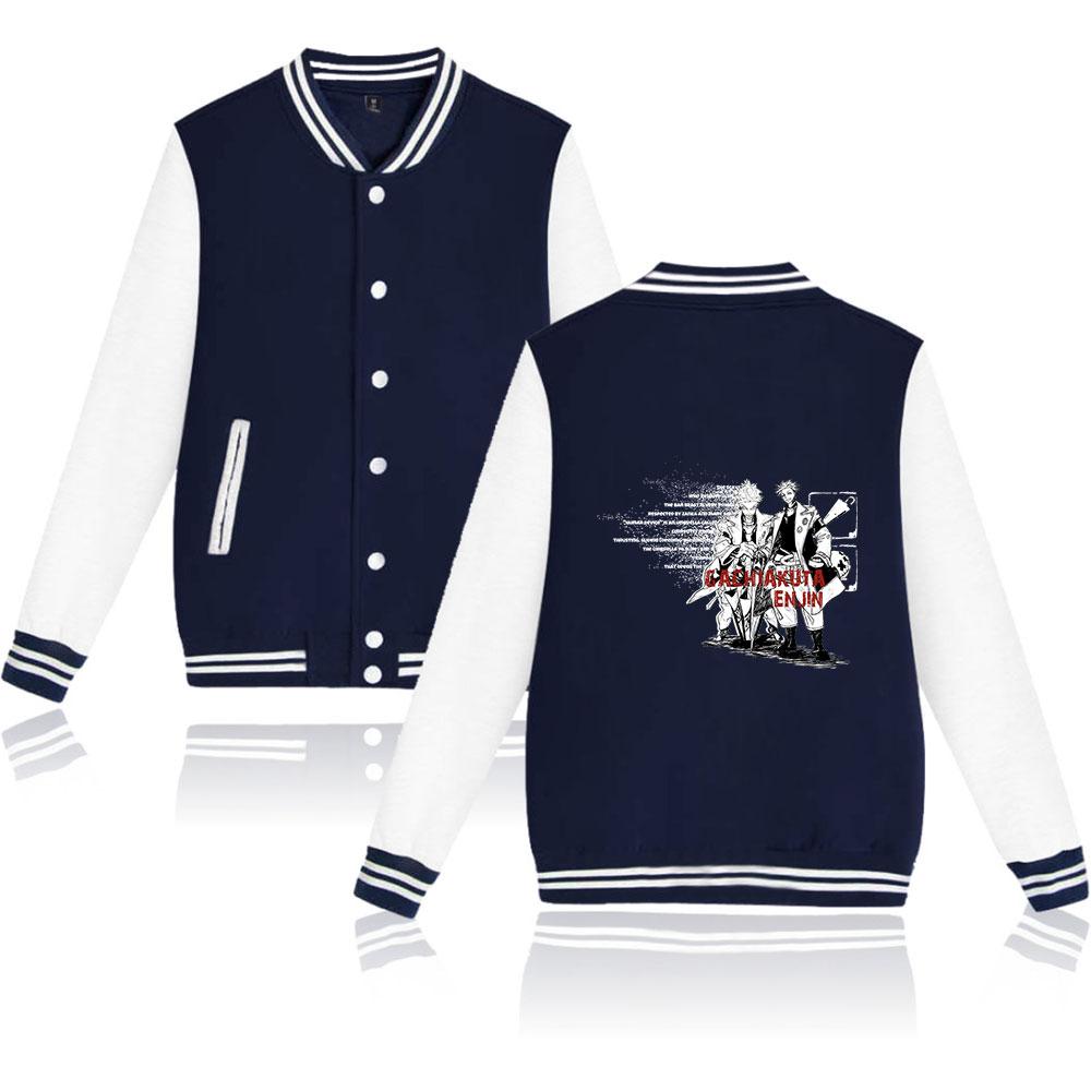 НОВЫЕ поступления унисекс мода Gachiakuta мультфильм принтованный бейсбольный свитшот для женщин и мужчин уличные спортивные куртки