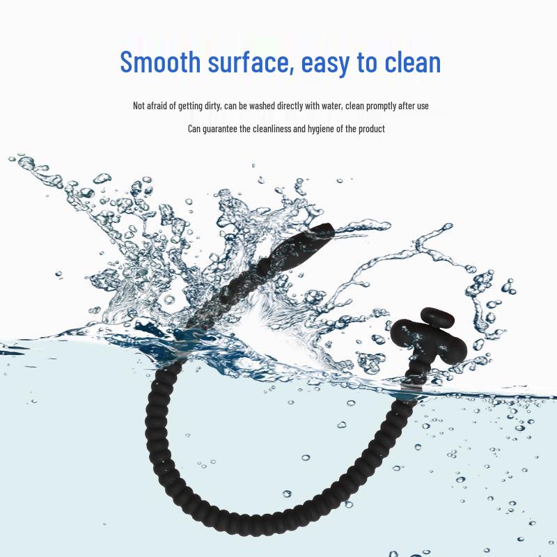 Силиконовый катетер с резьбой для мужчин, уретральная стимуляция, SM-игра