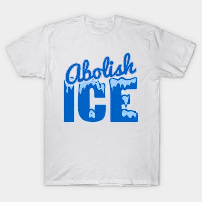 Женская футболка Abolish Ice с принтом Харадзюку, кавайная футболка, летняя футболка с коротким рукавом, женская футболка, топ