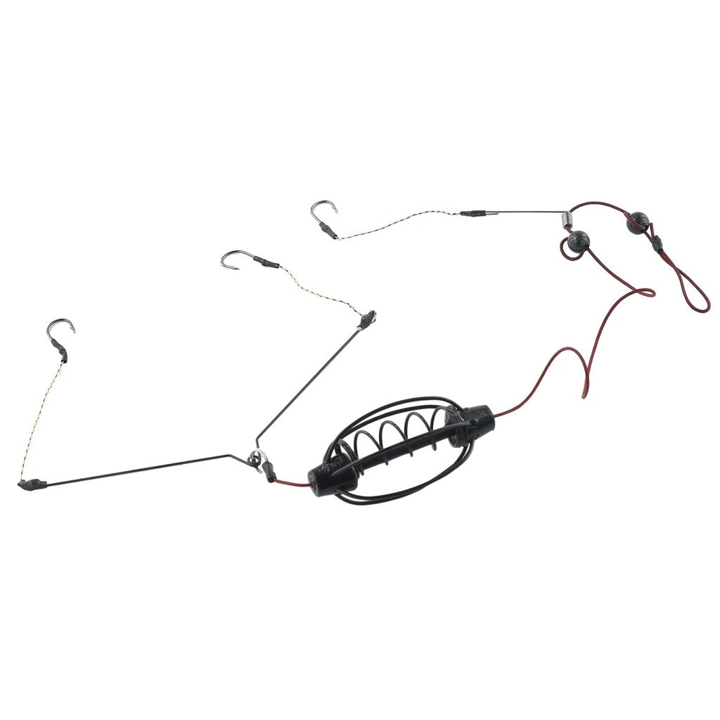 Кормушка для ловли карпа Приманки для ловли на крючок Клетки Оснастка для ловли на крючок Инлайн Метод Кормушка Снасти