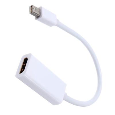 Адаптер Mini DisplayPort to HDMI (Mini DP to HDMI) белого цвета — совместим с портом Thunderbolt 2