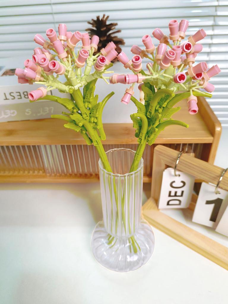 Букет из вечной розы и подсолнуха, конструктор, мини-кирпичики DIY для взрослых, невянущий подарок на День святого Валентина, годовщину, декор для дома