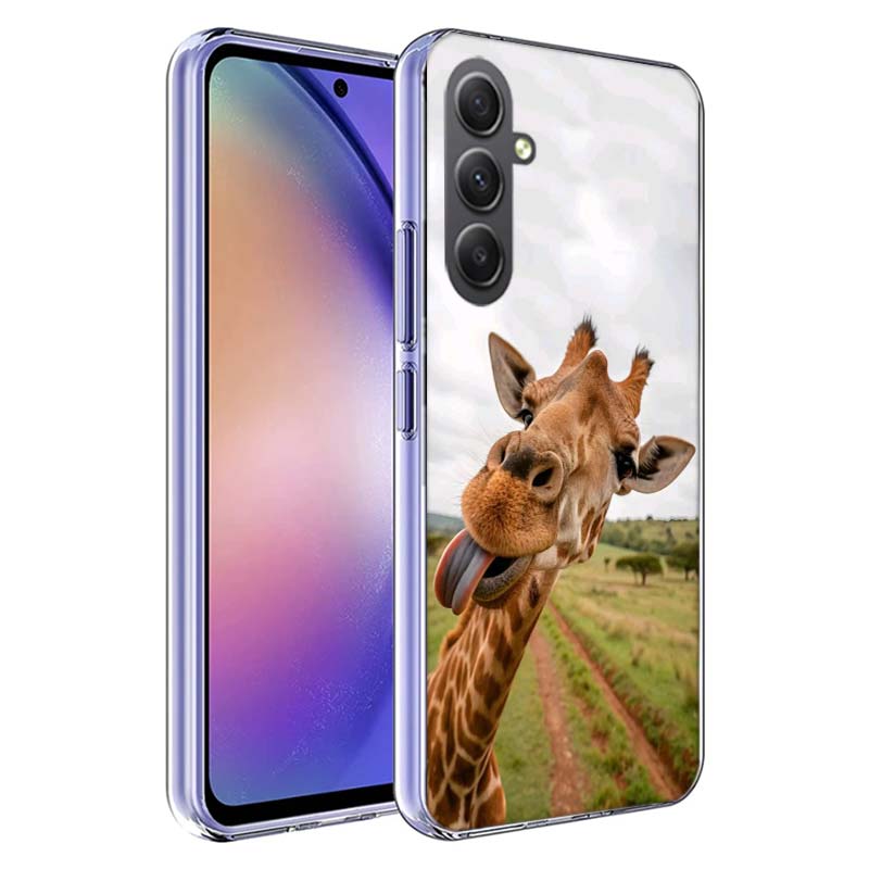 Giraffes Have Long Necks Phone Case for Samsung A17 A37 A57 A07 A16 A26 A36 A56 A06 A02S A12 A22 A32 A52S A04S A14 A24 A34 A54 A