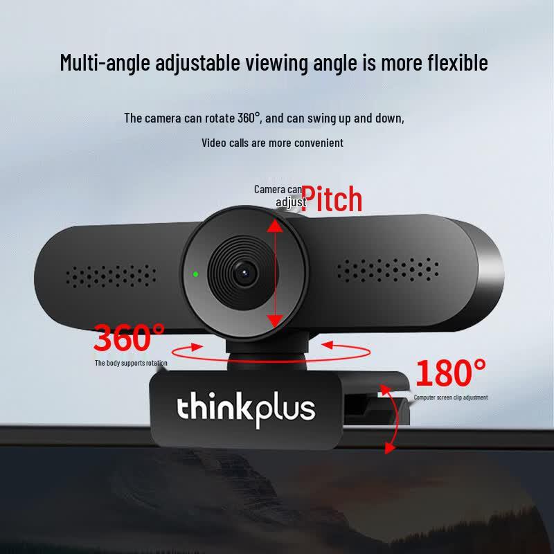 Lenovo thinkplus 1080p USB Webcam with Microphone (CN version)