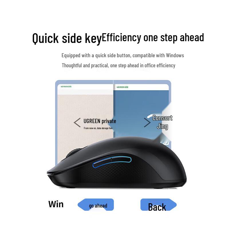 Ugreen Бесшумная USB-мышь для офиса