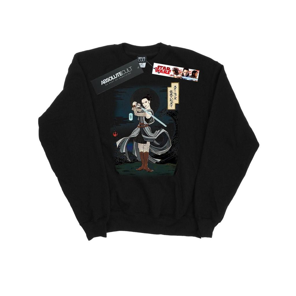 Star Wars Mens The Last Jedi Japanese Rey Sweatshirt