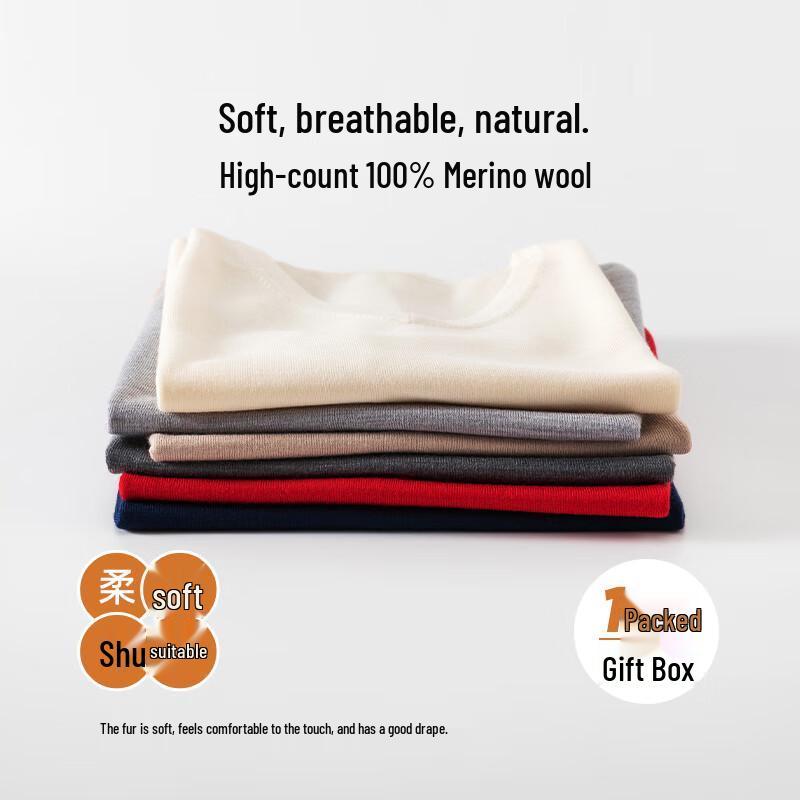 Мужской вязаный жилет с V-образным вырезом Hengyuanxiang из 100% шерсти